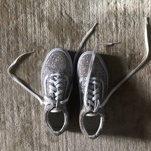 Vans® Unisex Old Skool Lace-Up Sneakers in Silver